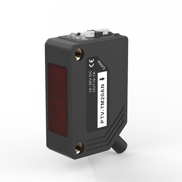 Square photoelectric sensor