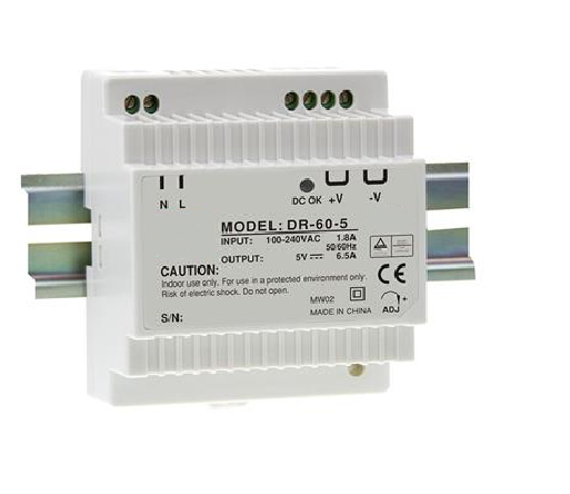 DR-60W Din Rail Power Supply 5V,6.5A