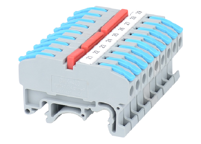 CMK420 rail quick connect terminal