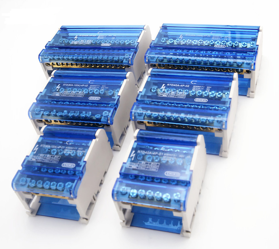 Power Distribution Block Din Rail Terminal Blocks