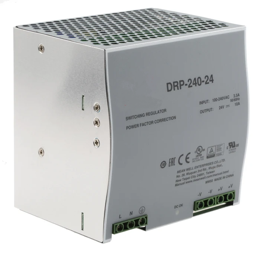 [XDRP-240-24] XDR-240W Din Rail Power Supply 24V,10A