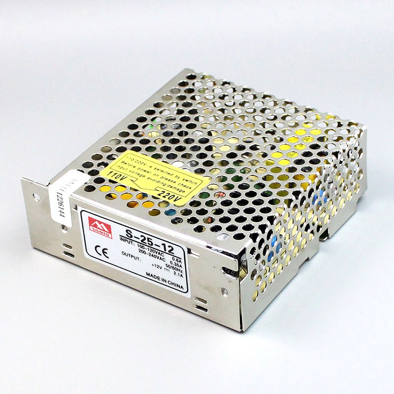 S-25W Single Output Switching Power Supply 12V, 2.1A