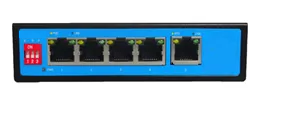 5 Ports Full Gigabit PoE Switch with 1* Giga RJ45 Uplink Port