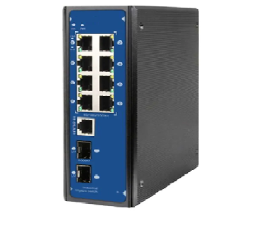 [XC-IS3810M] 10 Ports Full Gigabit Managed Industrial Switch