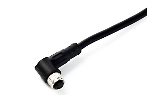 [XM-M52P-F] M5 Female Right Angle Overmolded Cable 2PIN
