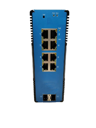 [XC-PIS3710M-8GE] 10 Ports Full Gigabit Managed Industrial PoE Switch