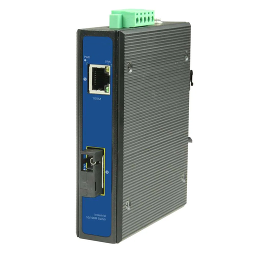[XC-PIS1702-1FE] Mini 2 Ports 10/100M Industrial PoE Fiber Switch