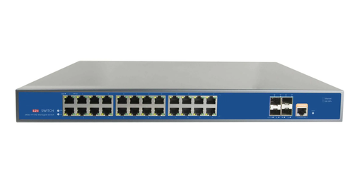 [XC-S5728GM-AP] 28 Ports Layer 3 Managed PoE Switch with 10G Uplink