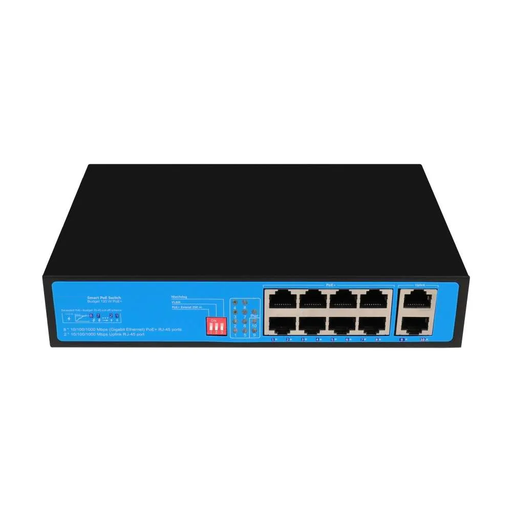 [XC-S1910CG-AP] Good Quality 10 Port Gigabit PoE Switch with Build-in Power Supply