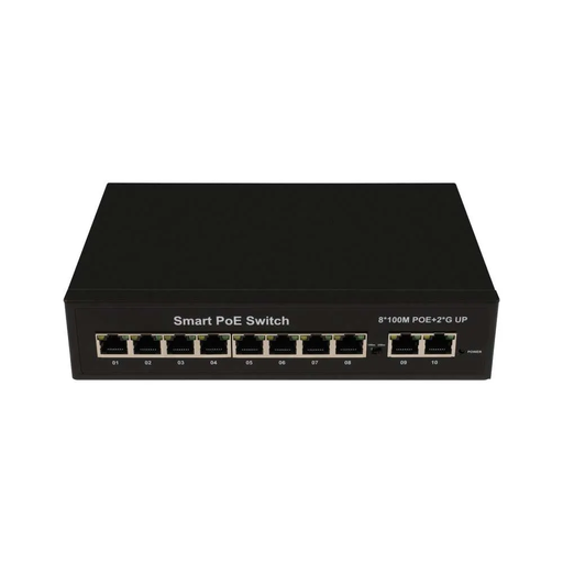 [XC-S1710CG-AP] Wholesale 10 Ports 100M PoE Switch with Build-in PoE Switch